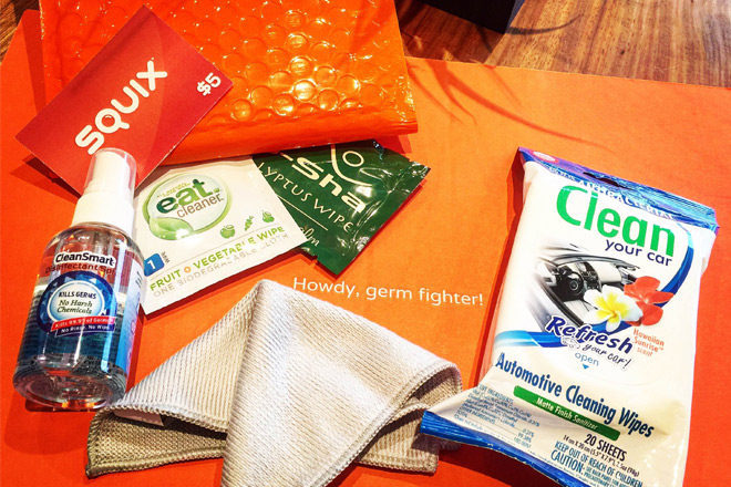 FREE SQUIX Germ-Fighting Trial QBox ($15 Value) + Win FREE Diamond Ring ($800 Value)
