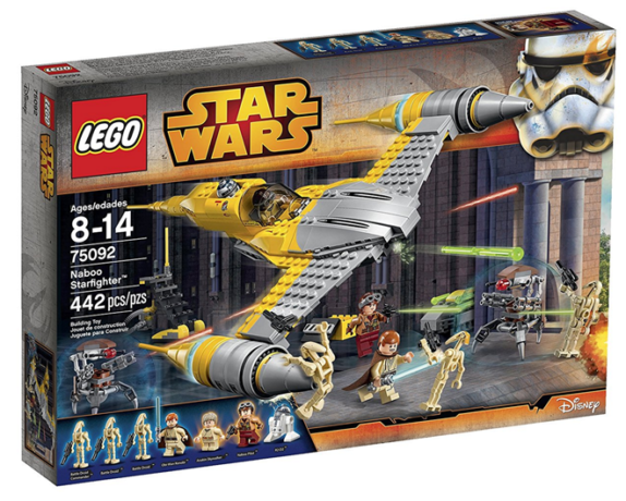 $30.39 (Reg $50) LEGO Star Wars Naboo Starfighter Set + FREE Shipping (Prime)