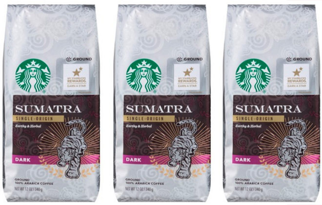 $3.91 (Reg $8) Starbucks Ground Coffee + FREE Shipping (Today Only)