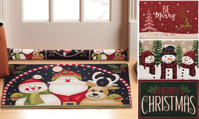 *HOT* $8.99 (Reg $30) Holiday Themed Rugs + FREE Pickup