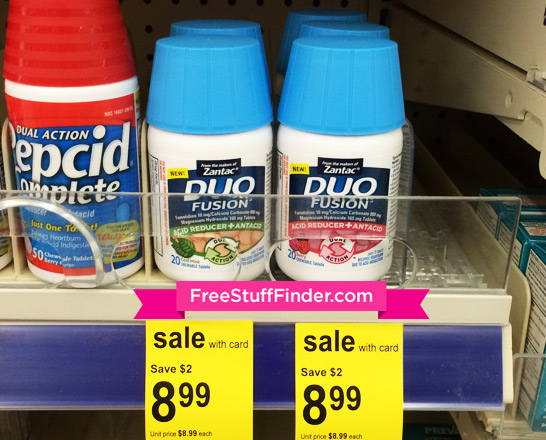 *HOT* FREE Zantac Duo Fusion at Walgreens