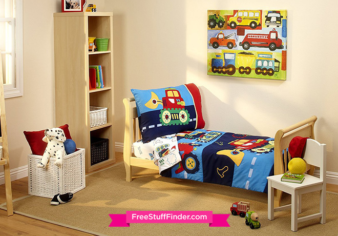 *HOT* $27.97 (Reg $49) Toddler 4-Piece Bedding Set