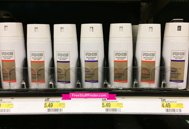 *HOT* $0.12 (Reg $5.49) Axe Dry Spray Deodorant at Target (Today Only!)