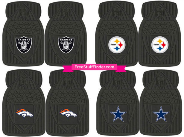 $16.67 NFL Car Mat Sets + FREE Pickup