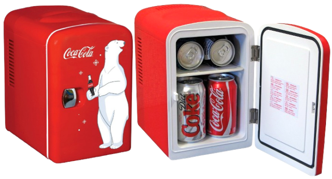$29.99 (Reg $49) Coca-Cola Personal Compact Refrigerator + FREE Store Pickup