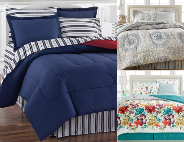 $37.49 (Reg $100) 8-Piece Bed Comforter Sets + FREE Pickup