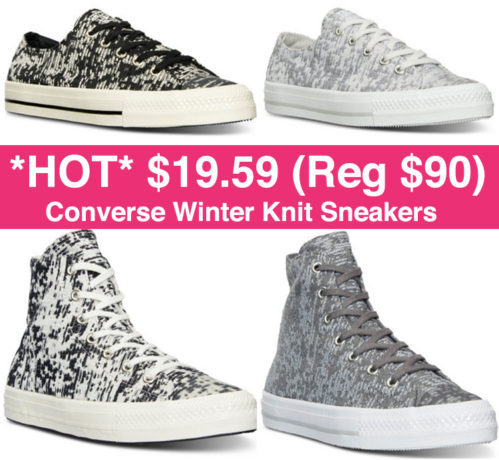 *HOT* $19.59 (Reg $90) Converse Winter Knit Sneakers + FREE Store Pickup