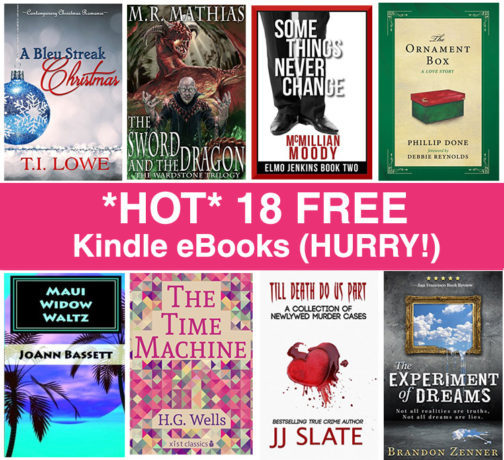 *HOT* 10 FREE Kindle eBooks (12/8)