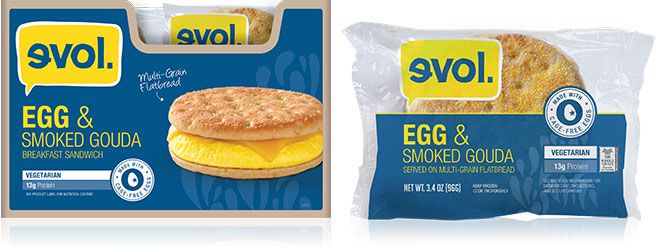 $0.50 (Reg $2) EVOL Sandwich at Target