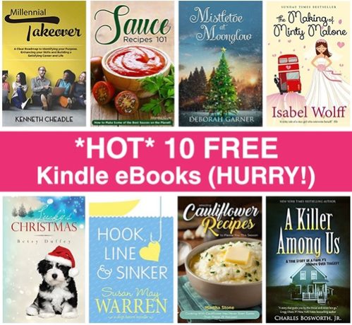 *HOT* 10 FREE Kindle eBooks (12/2)