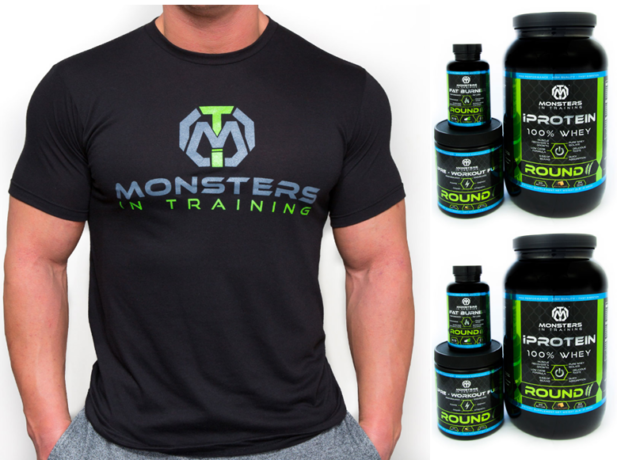 FREE Monsters in Training T-Shirt & Supplement Samples