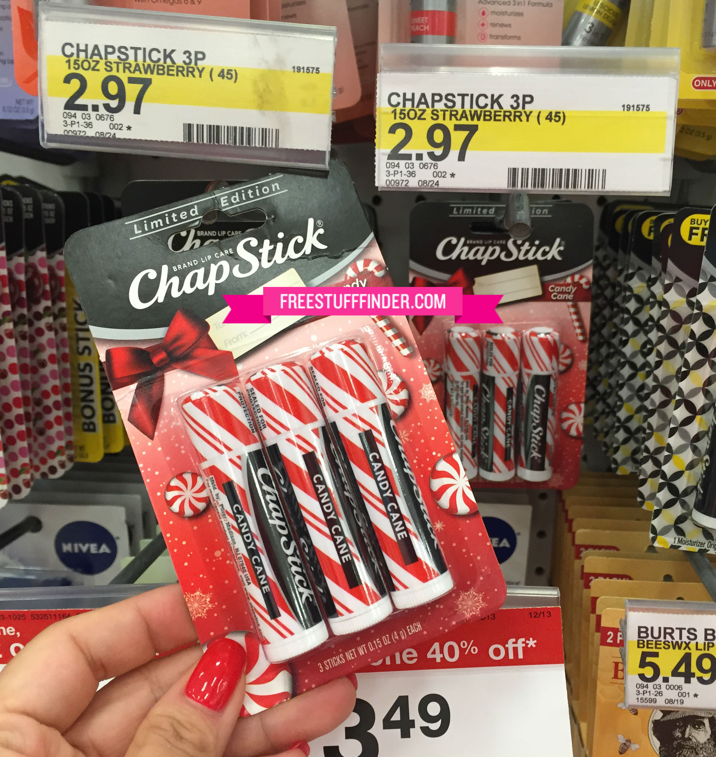 holiday chapstick