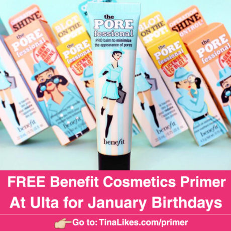 FREE Benefit Cosmetics The Porefessional Primer at Ulta (January Birthdays)