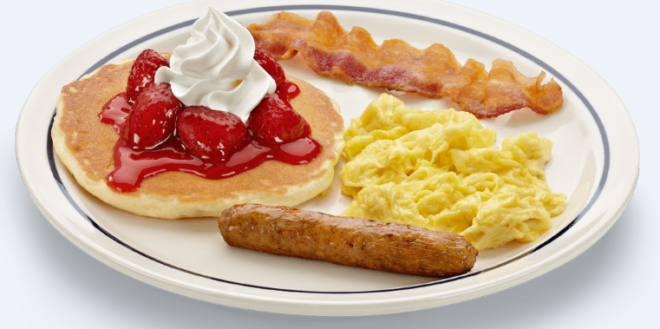 FREE Kids Meal with Adult Entree Purchase at IHOP (Limited Time)