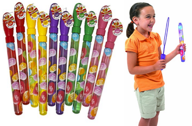 $4 (Reg $20) Jelly Belly Giant Bubble Wand 10 Pack
