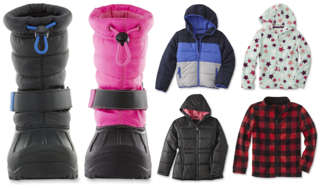 $41.14 (Reg $128) 2 Pairs Kid’s Winter Boots, 2 Coats & 2 Hoodies + FREE Shipping