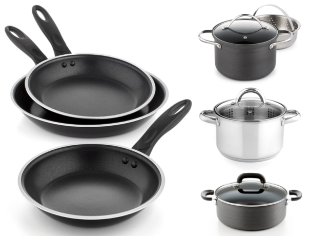 $9.99 (Reg $50) Tools Of The Trade Cookware (Chili Pot, Pan Set, Stock or Soup Pot)