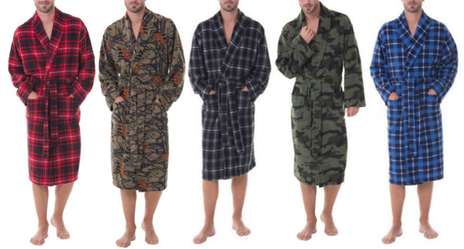 $12.50 (Reg $40) Fruit Of The Loom Men’s Fleece Robe + FREE Pickup