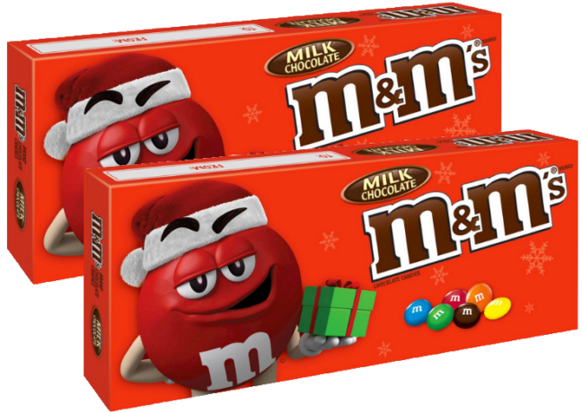 $0.25 (Reg $1) M&M’s Holiday Boxes at Target