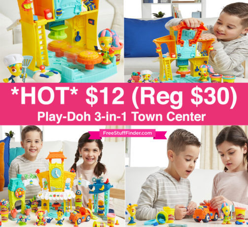 *HOT* $12 (Reg $40) Play-Doh Town Center