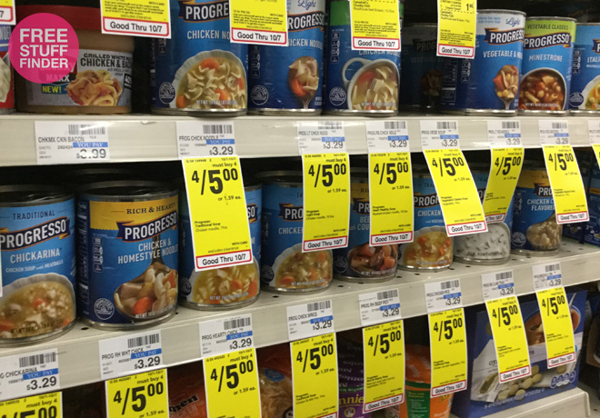 $1 (Reg $3.29) Progresso Soup at CVS (Print Now!)