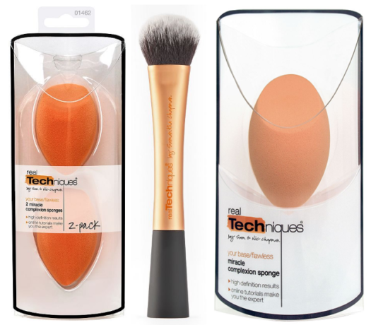 $14 (Reg $20) Real Techniques Face Brush & 2-Pack Sponge Set + FREE Miracle Sponge