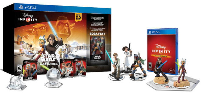 *HOT* $11.99 (Reg $115) Disney Infinity 3.0 Star Wars PS4 Saga Bundle + FREE Pickup