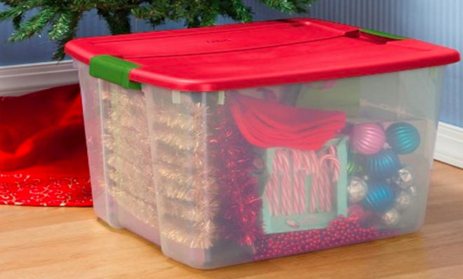 *HOT* $4 (Reg $8) Sterilite 66-Quart Storage Totes + FREE Store Pickup (Last Day!)