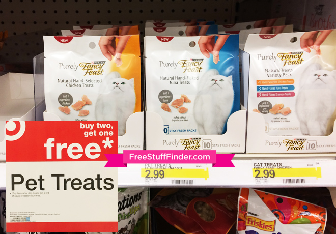 FREE Fancy Feast Purely Cat Treats at Target