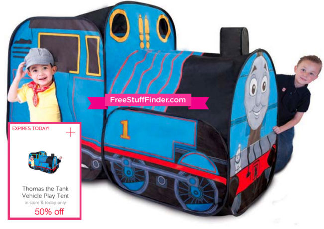 *HOT* 50% Off Thomas the Tank Play Tent Cartwheel (Just $14.99 Today Only)