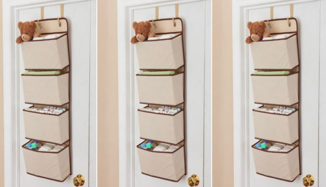 $7.09 Delta 4-Pocket Hanging Wall Organizer