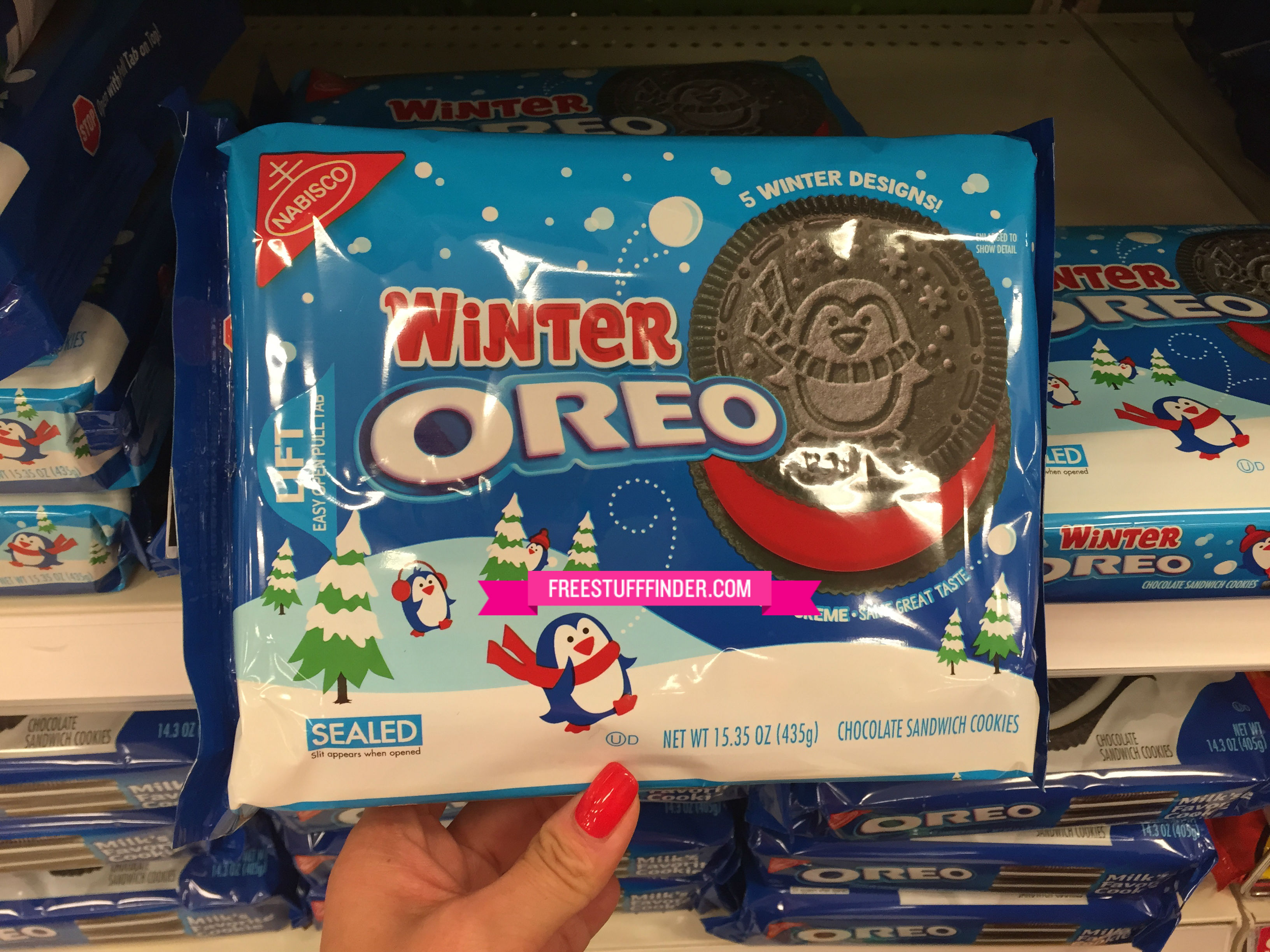 winter oreo