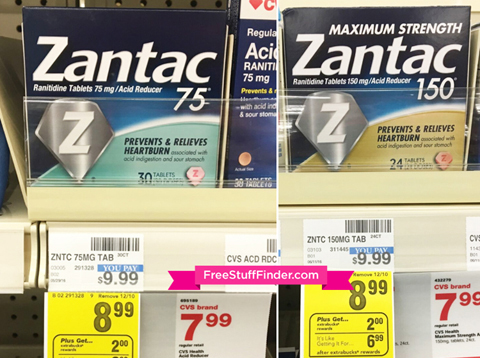 FREE Zantac Acid Reducer at Walgreens + $4 Moneymaker