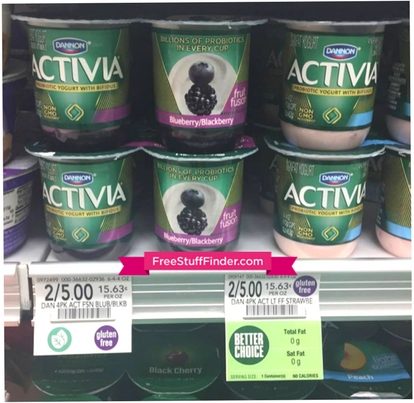 $0.75 (Reg. $2.50) Activia Yogurt at Publix