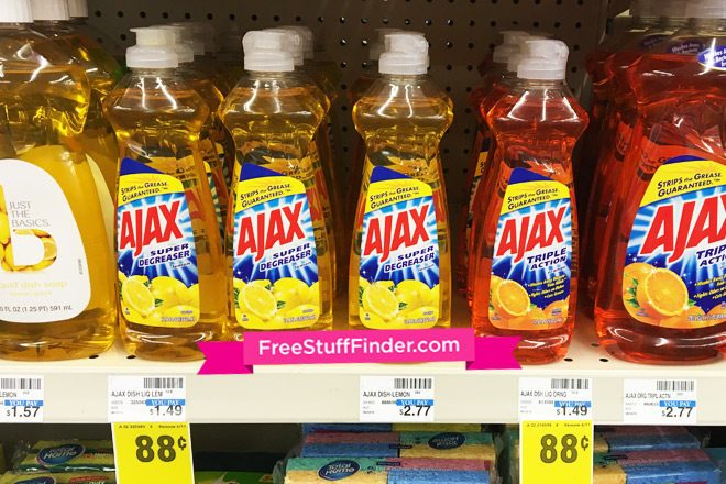 $0.49 (Reg $1.59) Ajax Dish Liquid at CVS