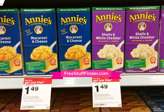 *HOT* $0.49 (Reg $1.79) Annie's Macaroni & Cheese at Target