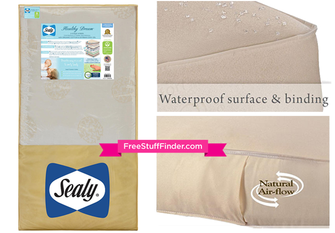 *HOT* $99.99 (Reg $180) Sealy Organic Crib & Toddler Mattress + FREE Shipping