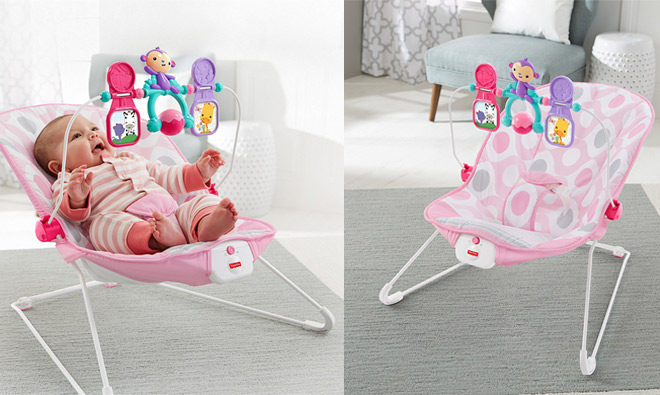 $20.70 (Reg $30) Fisher Price Pink Ellipse Bouncer