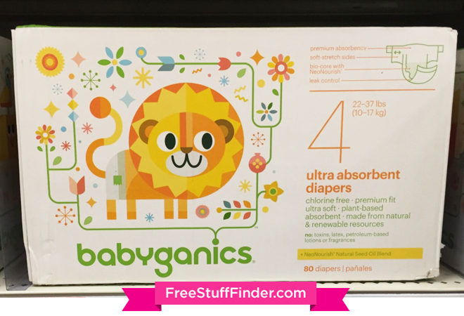 *HOT* $18.19 (Reg $29) Babyganics Value Pack Diapers at Target