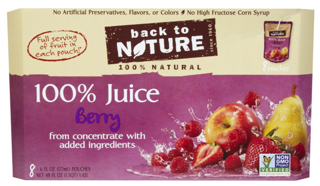 *HOT* $1.25 (Reg $4) Back to Nature Juice at Target