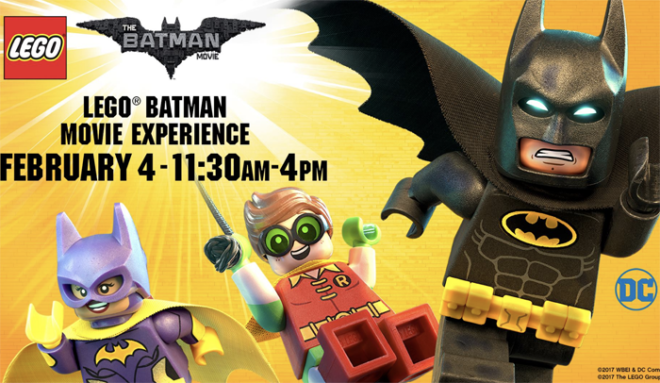 FREE Lego Batman Experience at Walmart (2/4 Only, 11:30AM - 4PM)