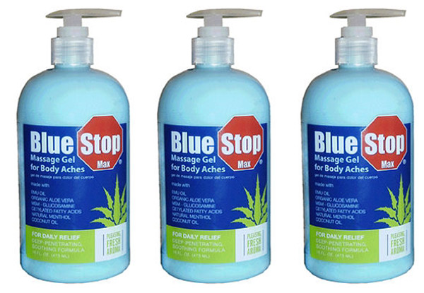 FREE Sample Blue Stop Max Massage Gel