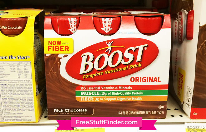 $2.94 (Reg $8) Boost Nutritional Drinks 6-Pack at Target