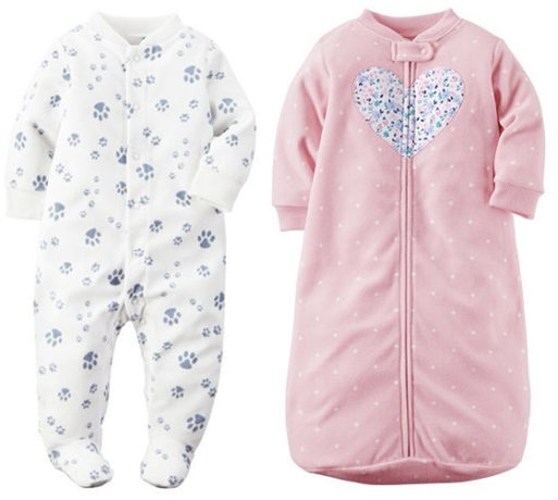 *HOT* $3.64 (Reg $18) Carter's Fleece Sleep Bags & Sleepers  + FREE Shipping