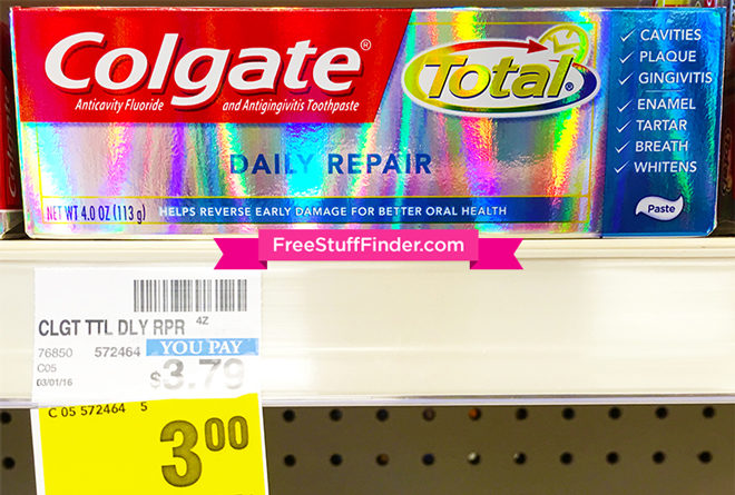 *HOT* FREE Colgate Toothpaste at CVS (Hurry - Ends Today!)