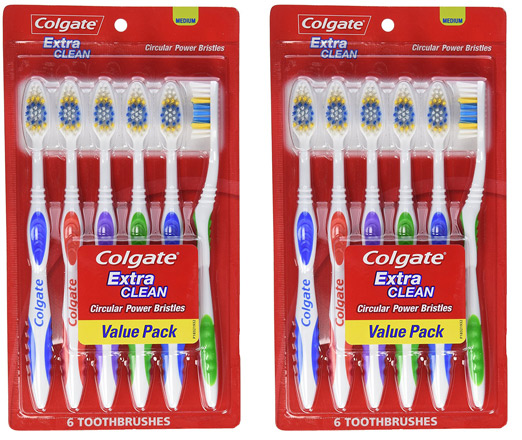 *HOT* $2.97 Colgate 6-Pack Toothbrushes + FREE Shipping (Only $0.50 Each!)