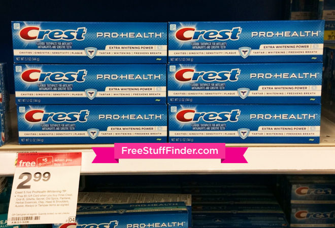 *HOT* FREE Crest Pro-Health Toothpaste at Target