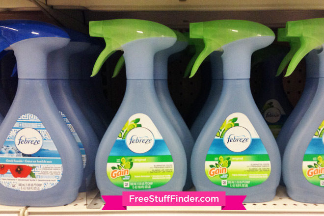 $2.42 (Reg $5) Febreze Fabric Refresher at Target