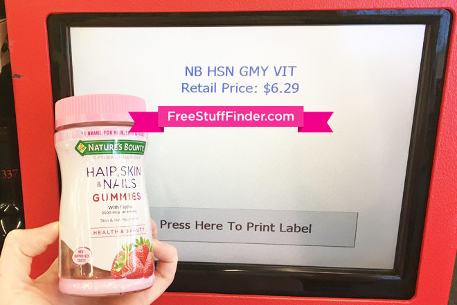 $1.15 (Reg $6.29) Nature's Bounty Hair Skin & Nails Gummies at CVS