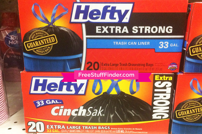 $5.49 (Reg $10) Hefty Trash Bags at CVS